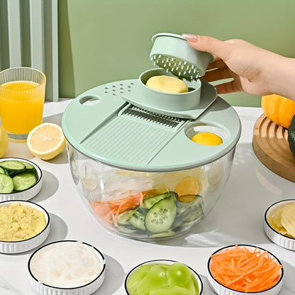 Large Salad Spinner with Pump Handle 🥗 | Wash, Dry & Serve Fresh Greens in Seconds