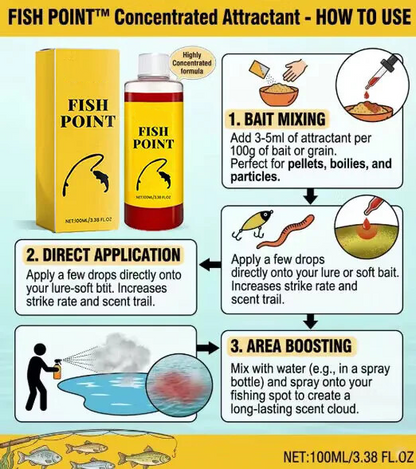 Fishing Attractant Liquid 🎣 | Powerful Red Worm Scent Formula to Catch More Fish in Freshwater