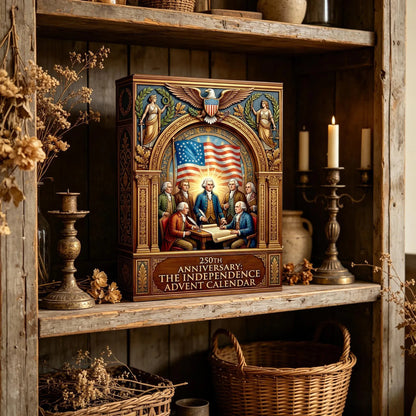 🇺🇸 LAST CHANCE — 250th ANNIVERSARY EDITION 🎖️ The Independence Advent Calendar 24 Days. 24 Stories. One Nation.