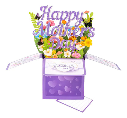 🔥 LAST DAY 50% OFF 💐 Magic 3D Pop-Up Floral Greeting Card 💖 Not just a card — a moment she’ll remember.