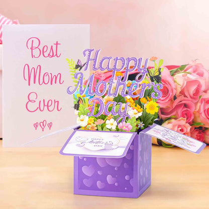 🔥 LAST DAY 50% OFF 💐 Magic 3D Pop-Up Floral Greeting Card 💖 Not just a card — a moment she’ll remember.