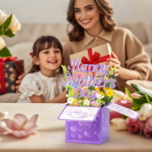 🔥 LAST DAY 50% OFF 💐 Magic 3D Pop-Up Floral Greeting Card 💖 Not just a card — a moment she’ll remember.