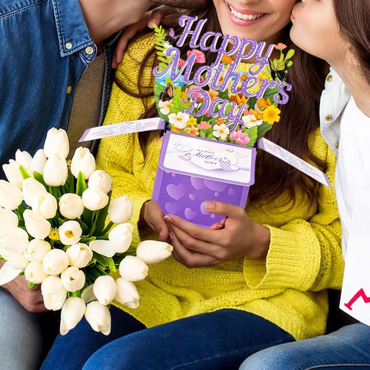🔥 LAST DAY 50% OFF 💐 Magic 3D Pop-Up Floral Greeting Card 💖 Not just a card — a moment she’ll remember.