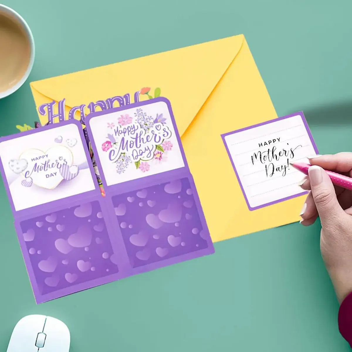 🔥 LAST DAY 50% OFF 💐 Magic 3D Pop-Up Floral Greeting Card 💖 Not just a card — a moment she’ll remember.