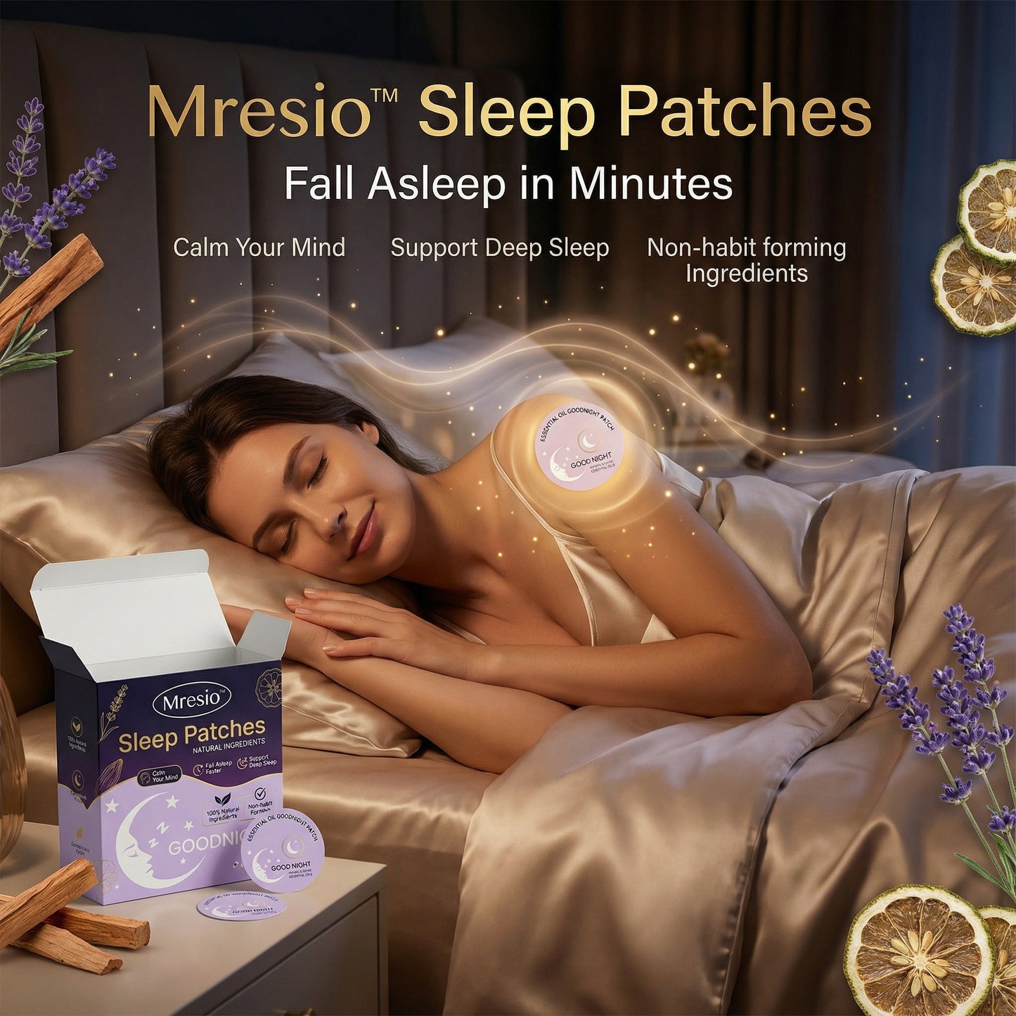 Sleep Patches — Fall Asleep in Minutes, Without Pills