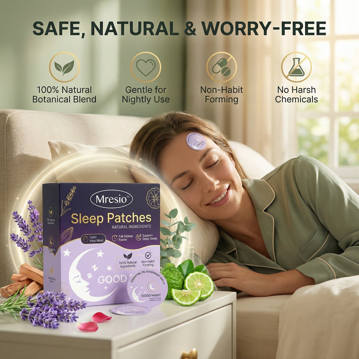 Sleep Patches — Fall Asleep in Minutes, Without Pills