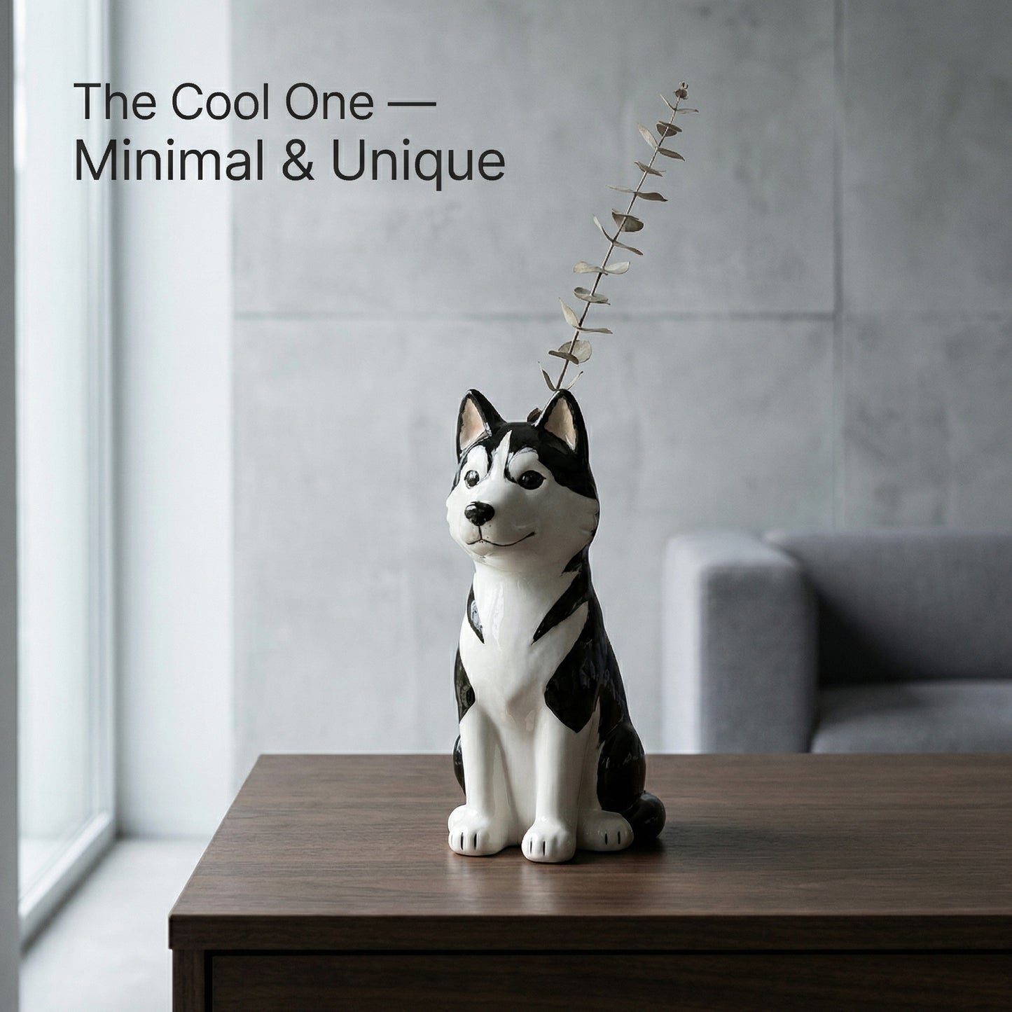 Not Just a Vase — A Little Dog That Keeps You Company