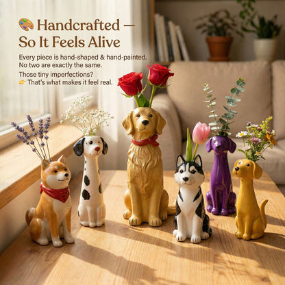 Not Just a Vase — A Little Dog That Keeps You Company