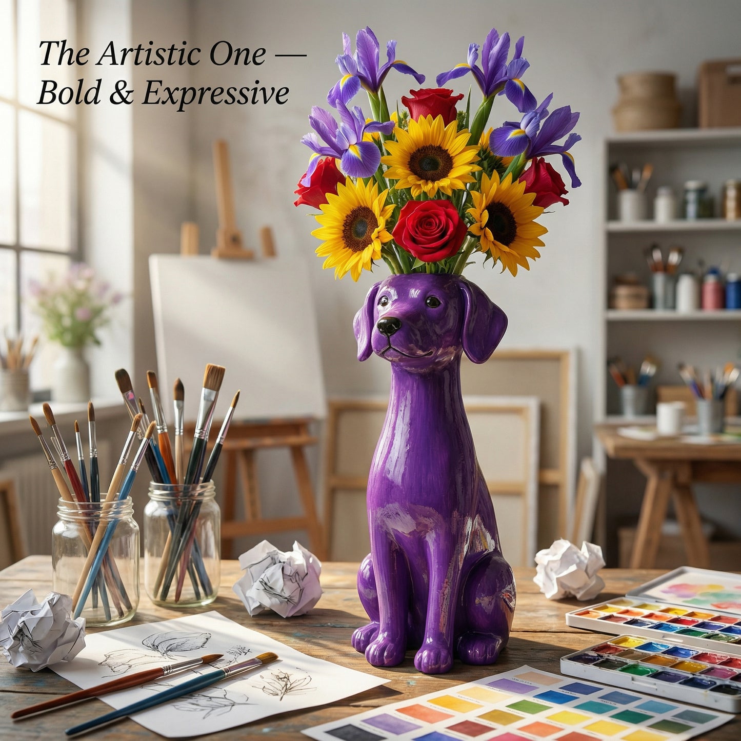 Not Just a Vase — A Little Dog That Keeps You Company