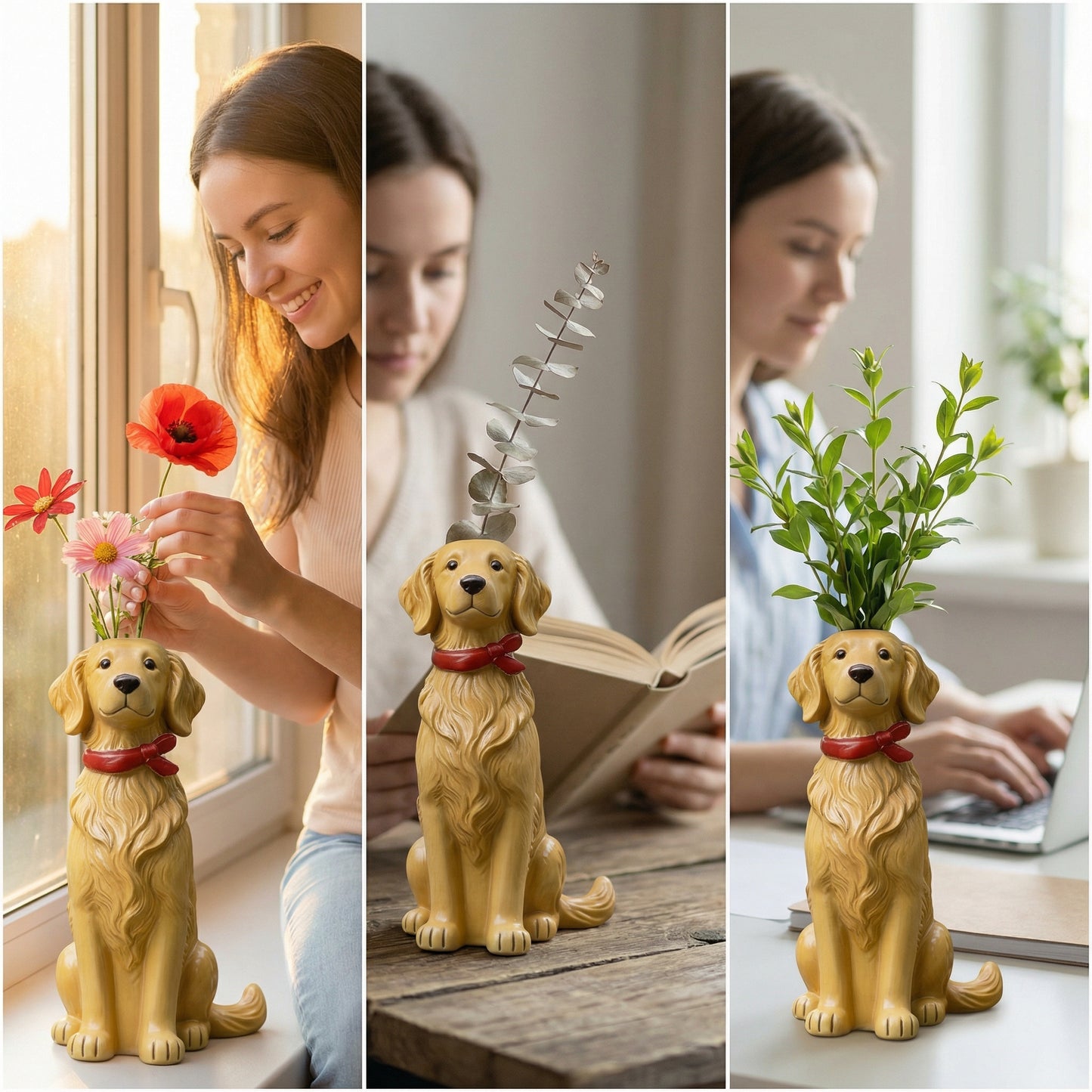 Not Just a Vase — A Little Dog That Keeps You Company