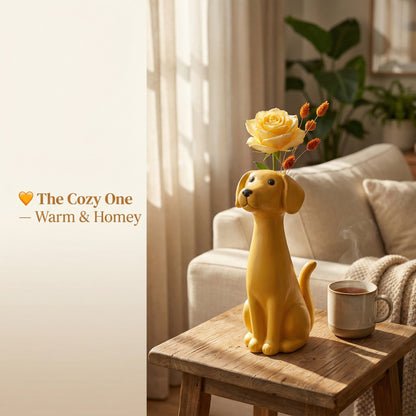 Not Just a Vase — A Little Dog That Keeps You Company