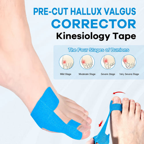 Hallux Valgus Relief Tape 👣 | Comfortable Toe Alignment Support for Daily Walking & Foot Care